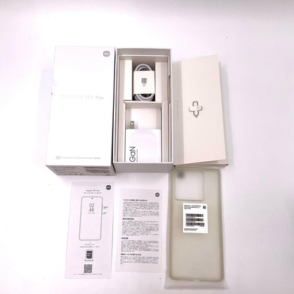 【全額返金保証】【最速発送】Xiaomi Xiaomi 13T Pro 256GB SIMフリー 23088PND5R 白ロム 動作確認済