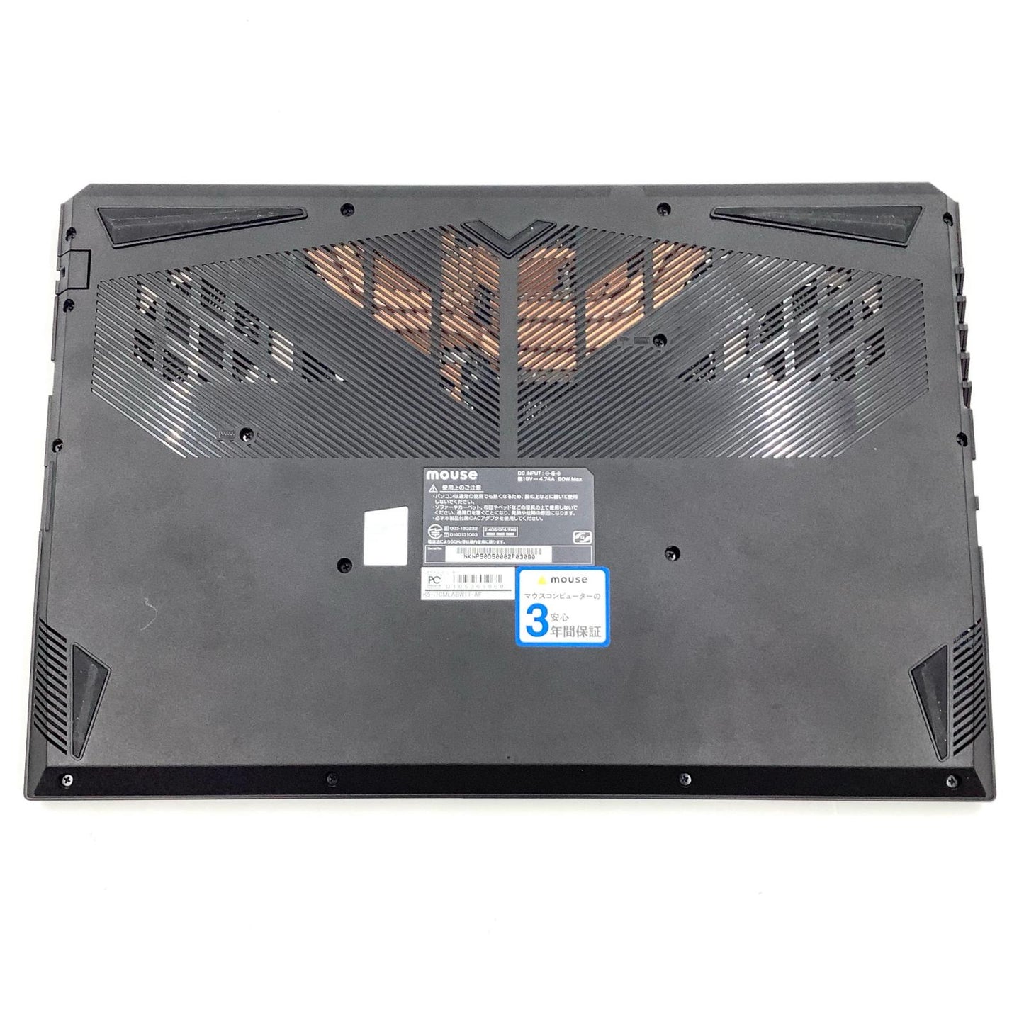 【全額返金保証】【最速発送】MouseComputer K5-i7CMLABW11-AF i7-10750H 16GB M.2 SSD 256GB HDD 1TB NVIDIA GeForce MX350 90.7% 動作確認済