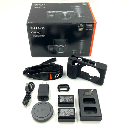 【全額返金保証】【最速発送】Sony デジタル一眼 α6400 ILCE-6400 ボディ [ブラック] 動作確認済