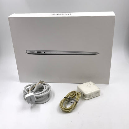 【全額返金保証】【最速発送】Apple MacBook Air 13インチ 2017 1.8 GHz デュアルコア Intel Core i5 8GB SSD 256GB シルバー 動作確認済