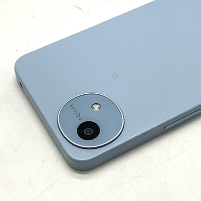 【全額返金保証】【最速発送】SHARP AQUOS wish4 64GB ブルー docomo SH-52E 白ロム 動作確認済