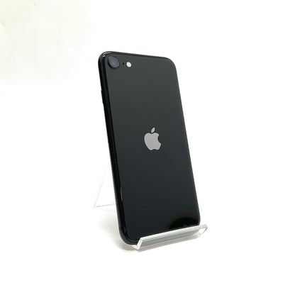 【全額返金保証】【最速発送】Apple iPhone iPhone SE（第2世代） 64GB ブラック docomo SIMフリー 白ロム 動作確認済 80%