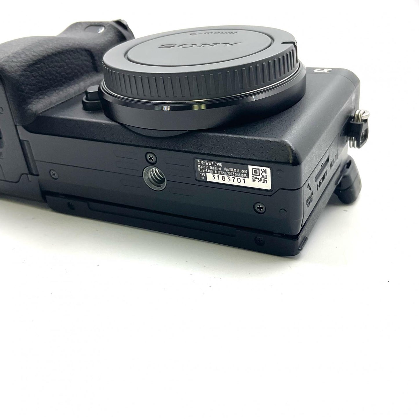 【全額返金保証】【最速発送】Sony デジタル一眼 α6400 ILCE-6400Y ダブルズームレンズキット ブラック 動作確認済