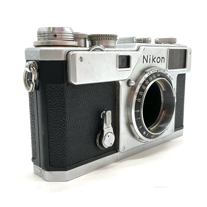 【最速発送】Nikon S3 シルバー +NIKKOR-S 5cm 1.4レンズ【難有】