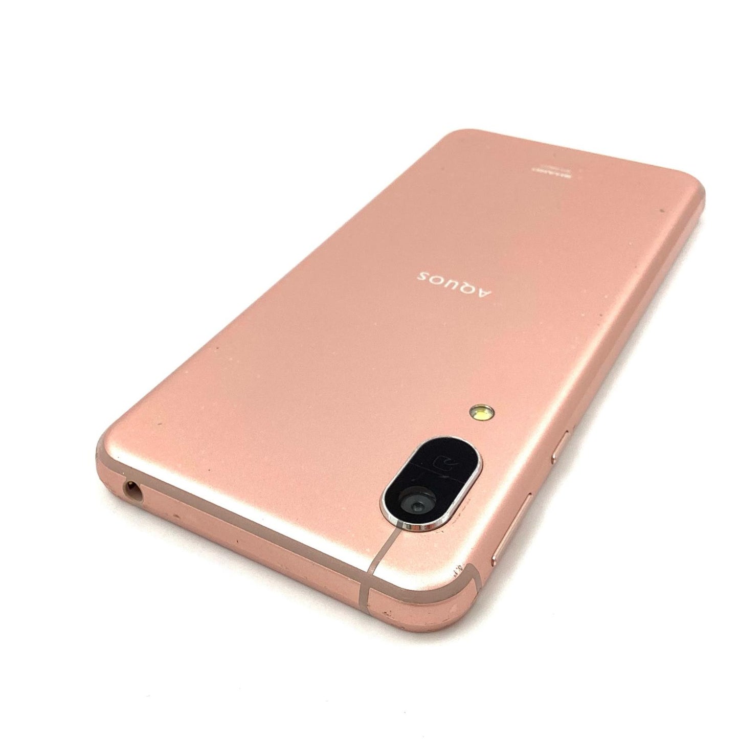 【全額返金保証】【最速発送】SHARP AQUOS sense3 lite 64GB ライトカッパー 楽天モバイル SIMフリー SH-RM12 白ロム 動作確認済