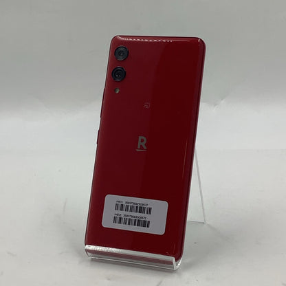 【全額返金保証】【最速発送】楽天モバイル Rakuten Hand 5G 128GB クリムゾンレッド 楽天モバイル P780 白ロム 美品 動作確認済