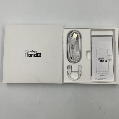 【全額返金保証】【最速発送】楽天モバイル Rakuten Hand 5G 128GB クリムゾンレッド 楽天モバイル P780 白ロム 美品 動作確認済