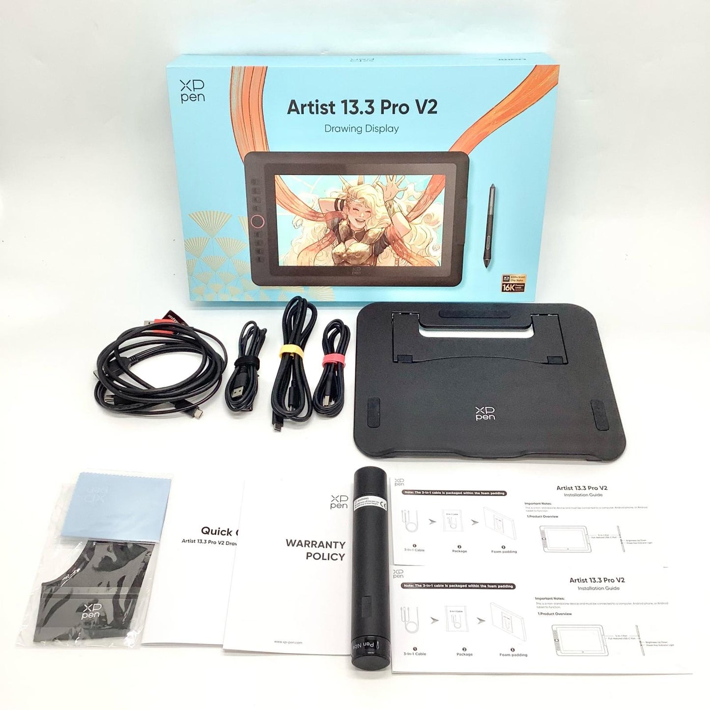 【全額返金保証】【最速発送】XP pen Artist 13.3 Pro V2 MD130FH 美品 動作確認済