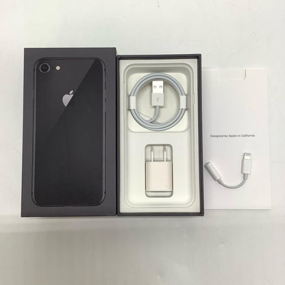 【全額返金保証】【最速発送】Apple iPhone iPhone 8 64GB スペースグレイ SIMフリー 白ロム 動作確認済 83%