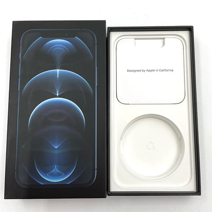 【全額返金保証】【最速発送】Apple iPhone iPhone 12 Pro 128GB パシフィックブルー Softbank SIMフリー 白ロム 動作確認済 100%