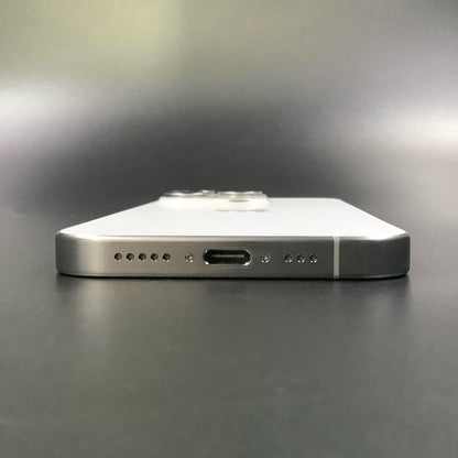 【全額返金保証】【最速発送】Apple iPhone iPhone 15 Pro 256GB ホワイトチタニウム Softbank SIMフリー 動作確認済 81%