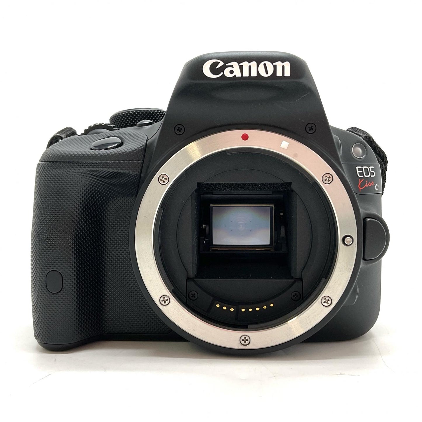 【全額返金保証】【最速発送】Canon デジタル一眼 EOS Kiss X7 ボディ ブラック 動作確認済