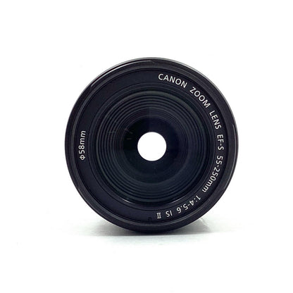 【全額返金保証】【最速発送】Canon EF-S55-250mm F4-5.6 IS II 美品 動作確認済