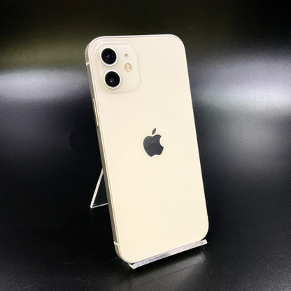 【全額返金保証】【最速発送】Apple iPhone iPhone 12 128GB ホワイト au 白ロム 動作確認済 75%