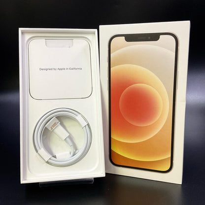 【全額返金保証】【最速発送】Apple iPhone iPhone 12 128GB ホワイト au 白ロム 動作確認済 75%