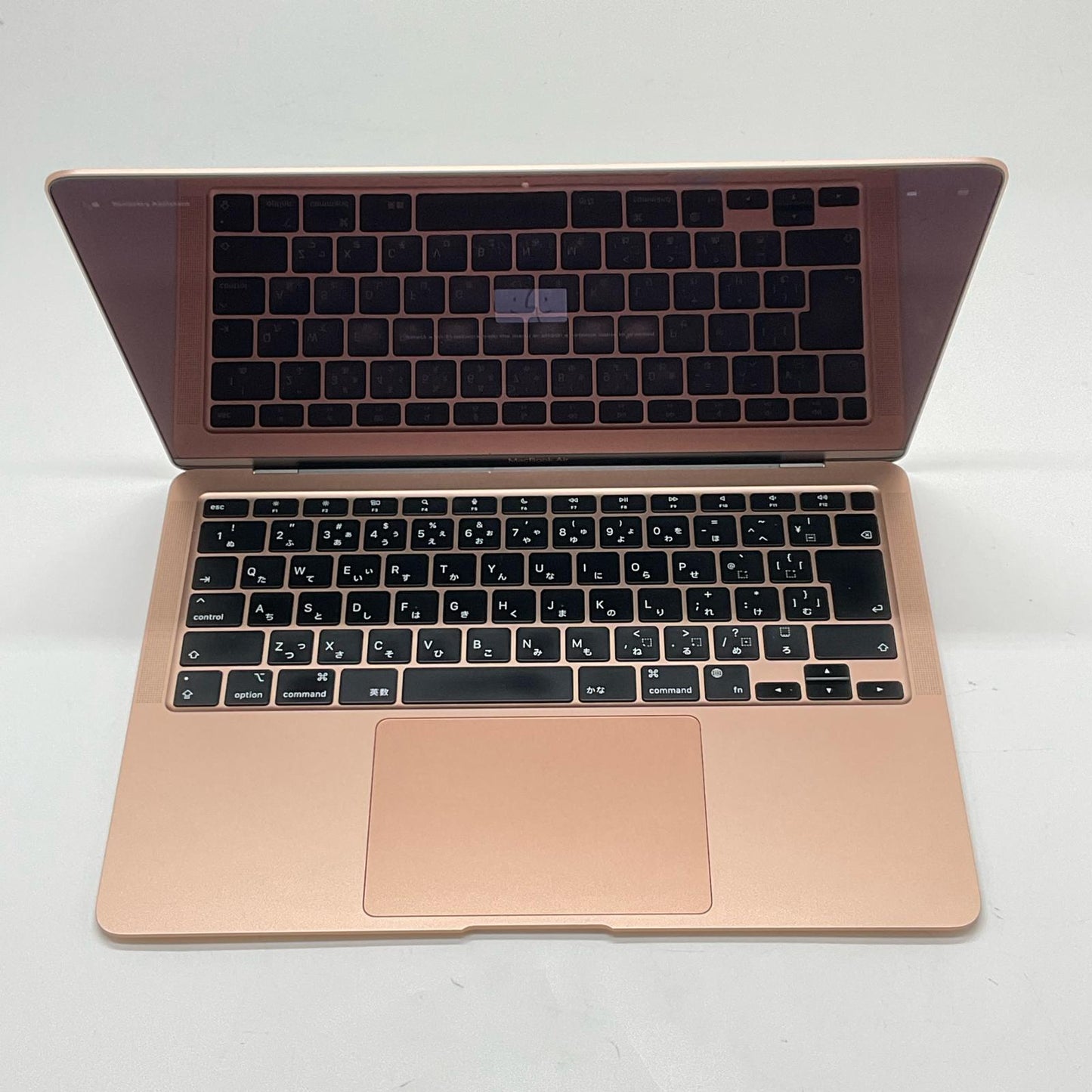 【全額返金保証】【最速発送】Apple MacBook Air 13.3インチ 2020 Apple M1 8GB SSD 256GB ゴールド 86.5% 動作確認済