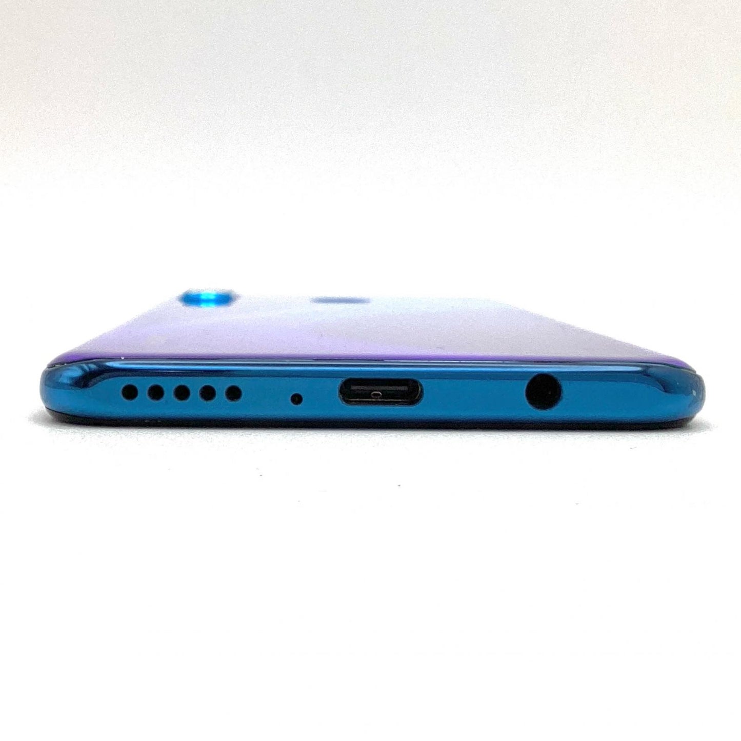 【全額返金保証】【最速発送】Huawei P30 Lite 128GB Peacock Blue au HWV33 白ロム 動作確認済