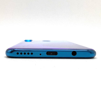 【全額返金保証】【最速発送】Huawei P30 Lite 128GB Peacock Blue au HWV33 白ロム 動作確認済
