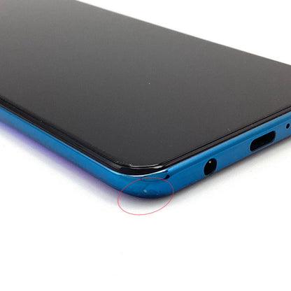 【全額返金保証】【最速発送】Huawei P30 Lite 128GB Peacock Blue au HWV33 白ロム 動作確認済