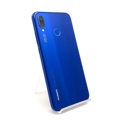 【全額返金保証】【最速発送】Huawei P20 Lite 32GB Klein Blue Softbank SIMフリー ANE-LX2J 白ロム 動作確認済