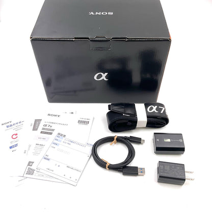 【全額返金保証】【最速発送】Sony デジタル一眼 α7 IV ILCE-7M4 ボディ ブラック 美品 動作確認済