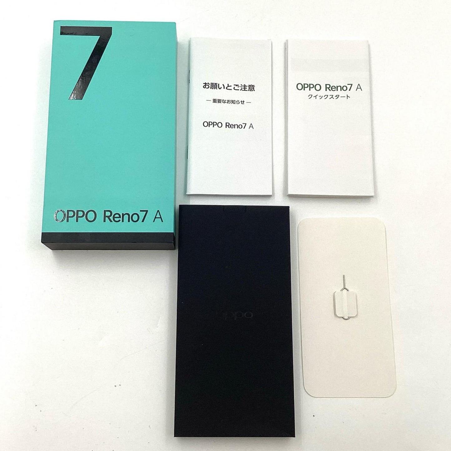 【全額返金保証】【最速発送】OPPO Reno 7A 128GB Softbank SIMフリー A201OP 白ロム 動作確認済