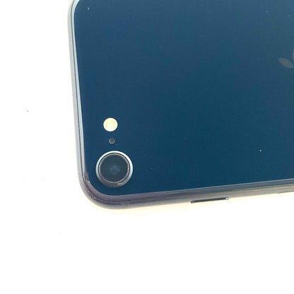 【全額返金保証】【最速発送】Apple iPhone iPhone SE（第3世代） 64GB ミッドナイト Softbank SIMフリー 白ロム 動作確認済 96%