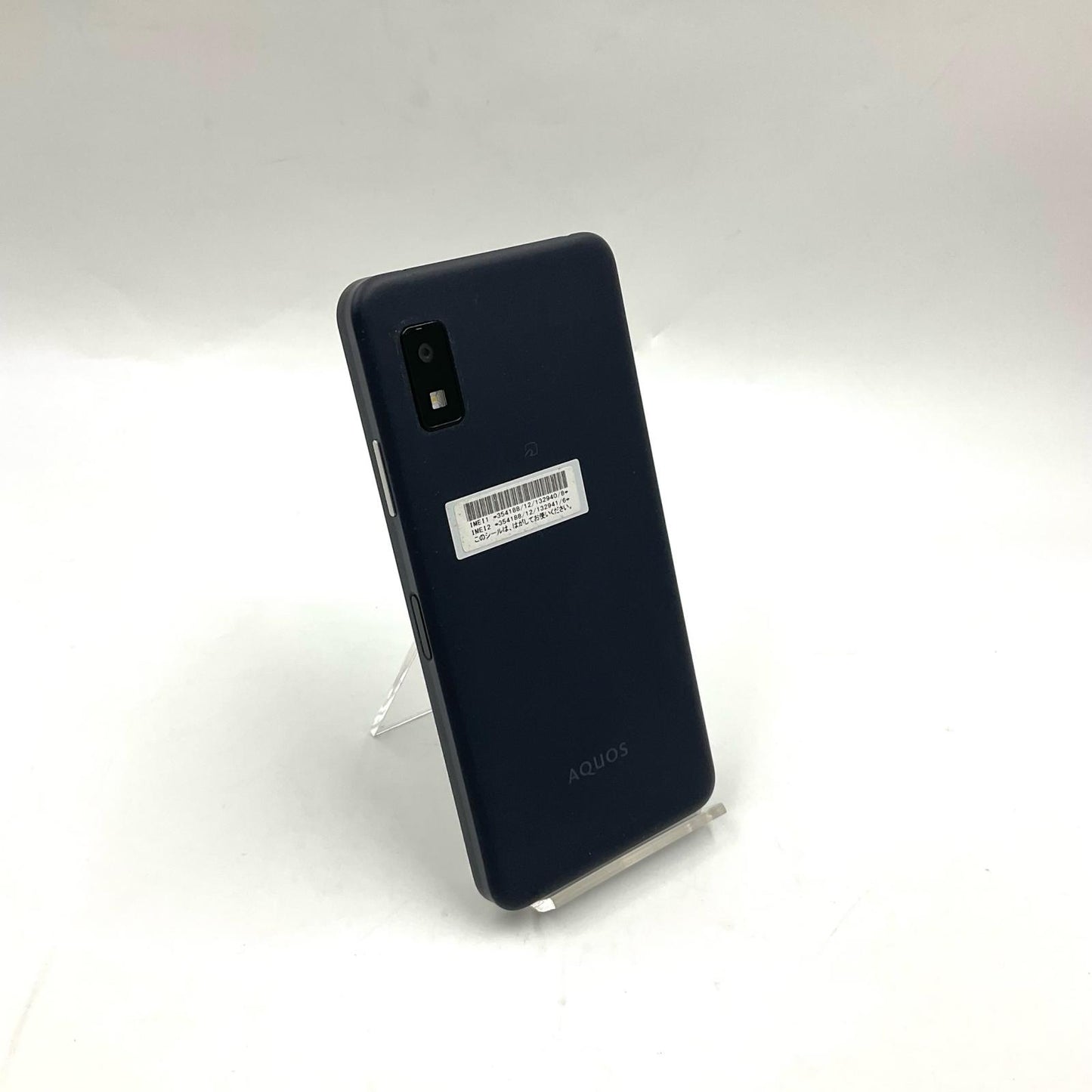 【全額返金保証】【最速発送】SHARP AQUOS wish3 64GB ブラック Softbank SIMフリー A303SH 白ロム 動作確認済
