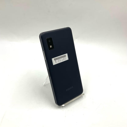 【全額返金保証】【最速発送】SHARP AQUOS wish3 64GB ブラック Softbank SIMフリー A303SH 白ロム 動作確認済