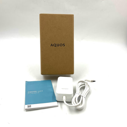 【全額返金保証】【最速発送】SHARP AQUOS wish3 64GB ブラック Softbank SIMフリー A303SH 白ロム 動作確認済