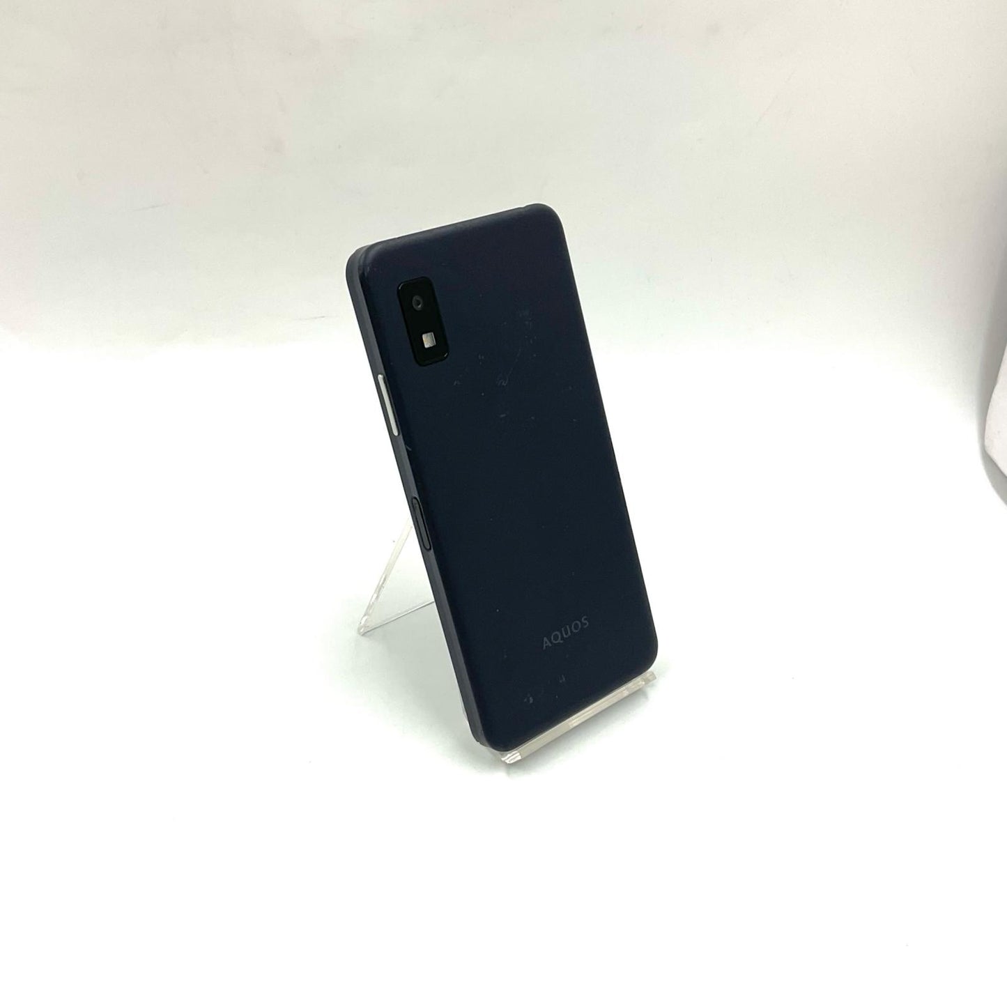 【最速発送】SHARP AQUOS wish3 64GB ブラック Softbank SIMフリー A303SH 白ロム【難有】