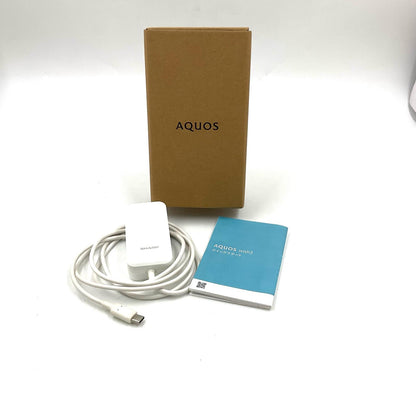 【最速発送】SHARP AQUOS wish3 64GB ブラック Softbank SIMフリー A303SH 白ロム【難有】