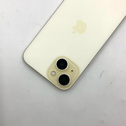【全額返金保証】【最速発送】Apple iPhone iPhone 15 256GB イエロー SIMフリー 動作確認済 89%