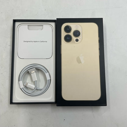 【全額返金保証】【最速発送】Apple iPhone iPhone 13 Pro 128GB ゴールド au SIMフリー 白ロム 動作確認済 78%