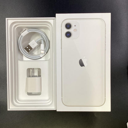 【全額返金保証】【最速発送】Apple iPhone iPhone 11 64GB ホワイト Softbank SIMフリー 白ロム 動作確認済 71%