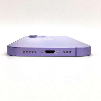 【全額返金保証】【最速発送】Apple iPhone iPhone 12 128GB パープル au SIMフリー 白ロム 動作確認済 88%