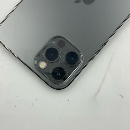 【全額返金保証】【最速発送】Apple iPhone iPhone 12 Pro 128GB グラファイト au SIMフリー 白ロム 動作確認済 74%