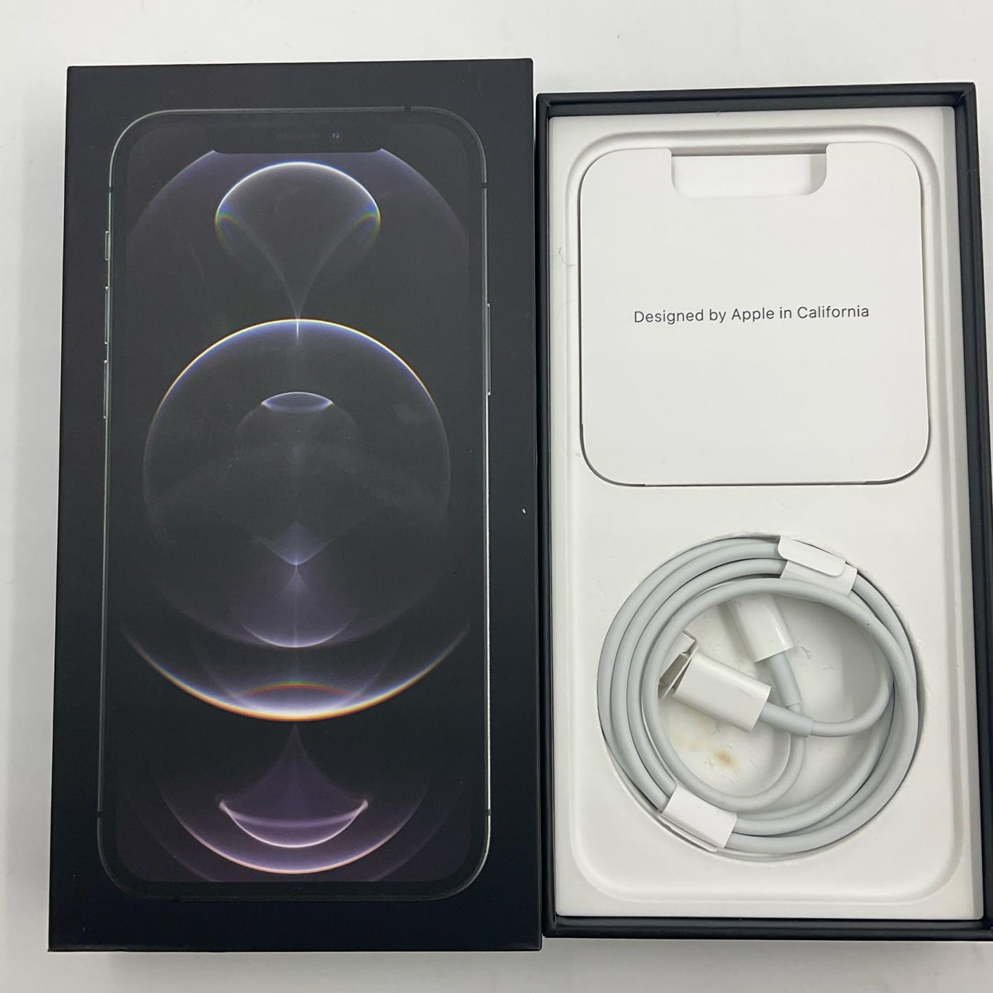 【全額返金保証】【最速発送】Apple iPhone iPhone 12 Pro 128GB グラファイト au SIMフリー 白ロム 動作確認済 74%