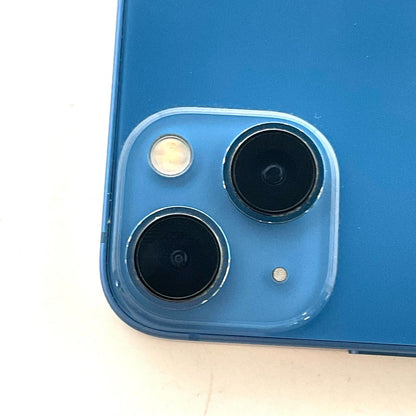 【全額返金保証】【最速発送】Apple iPhone iPhone 13 mini 128GB ブルー docomo SIMフリー 白ロム 美品 動作確認済 80%