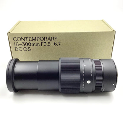 【全額返金保証】【最速発送】SIGMA 16-300mm F3.5-6.7 DC OS [キヤノンRF用] 美品 動作確認済