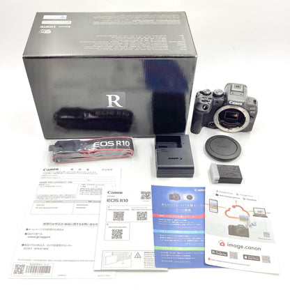【全額返金保証】【最速発送】Canon デジタル一眼 EOS R10 ボディ ブラック 動作確認済