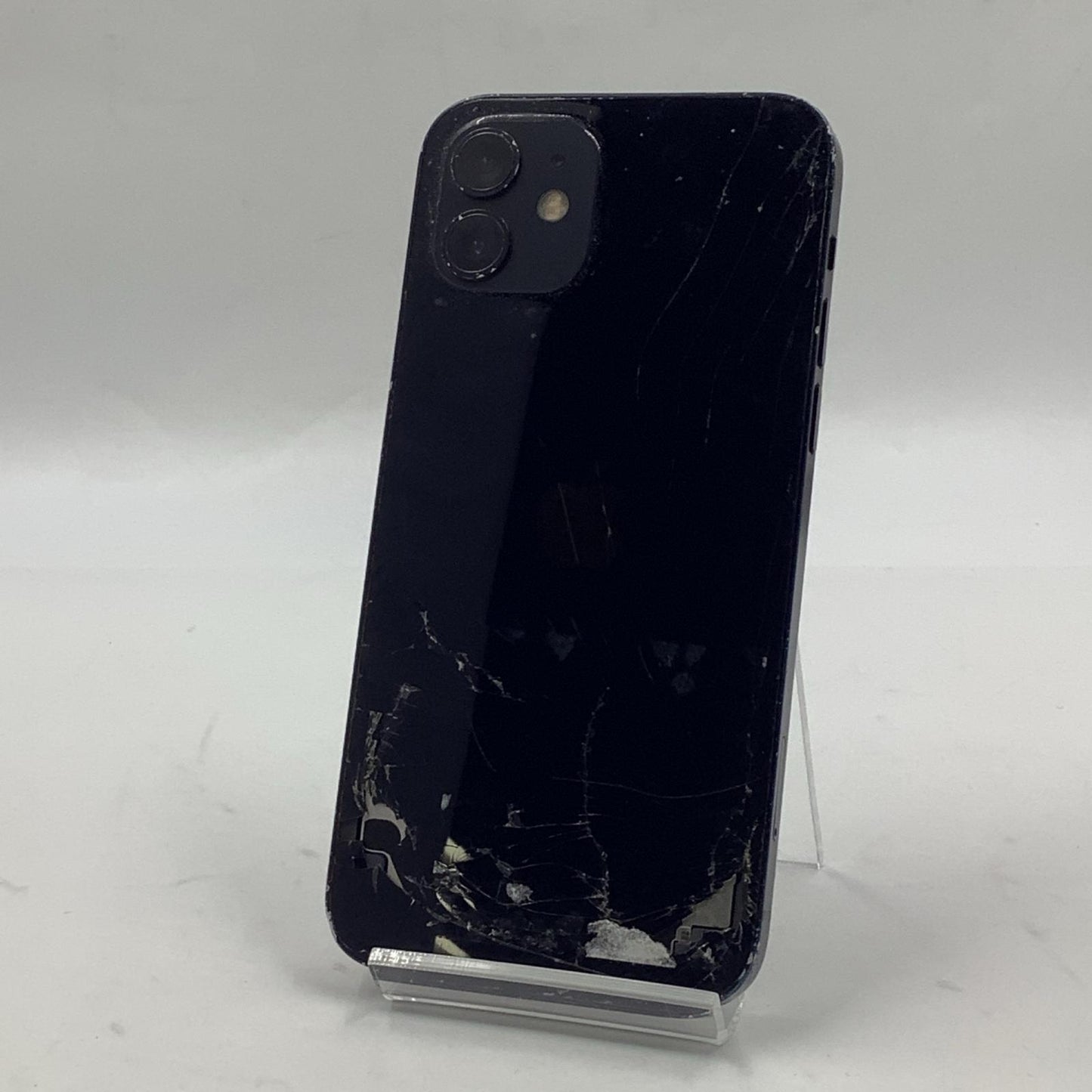 【最速発送】Apple iPhone iPhone 12 128GB ブラック SIMフリー 白ロム【難有】 76%