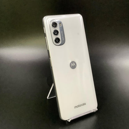 【全額返金保証】【最速発送】Motorola moto g 52j5G 128GB ホワイト XT2219-1 白ロム 動作確認済