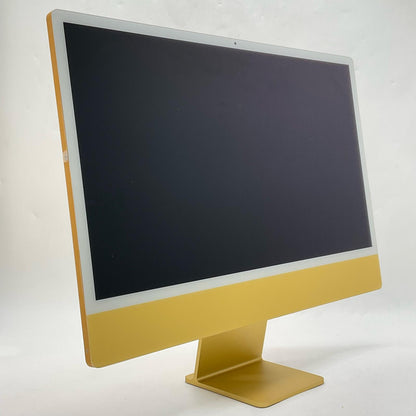 【全額返金保証】【最速発送】Apple iMac 24インチ Apple M1 16GB SSD 256GB イエロー 美品 動作確認済