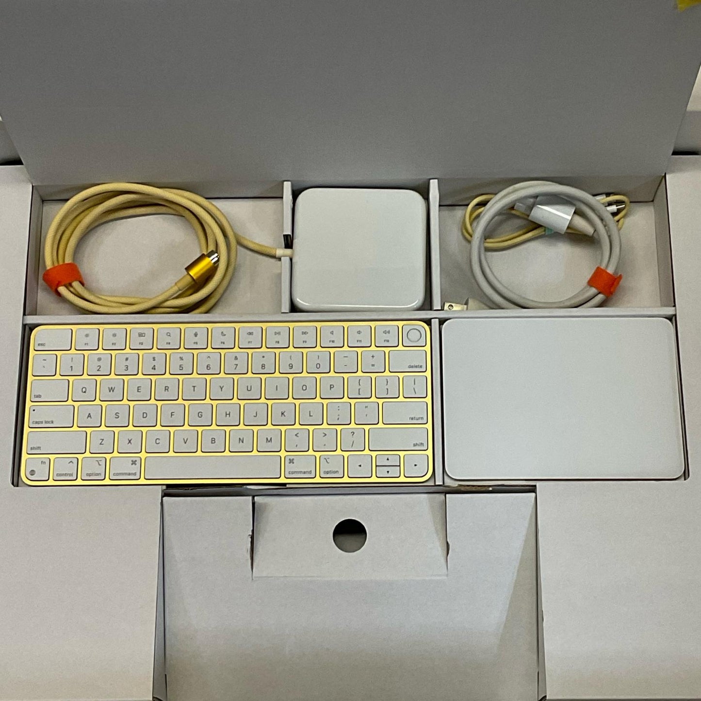 【全額返金保証】【最速発送】Apple iMac 24インチ Apple M1 16GB SSD 256GB イエロー 美品 動作確認済
