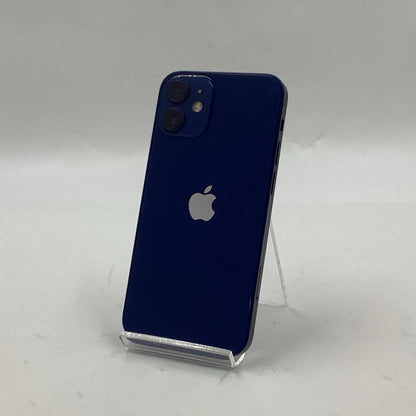 【全額返金保証】【最速発送】Apple iPhone iPhone 12 mini 128GB ブルー au 白ロム 動作確認済 75%