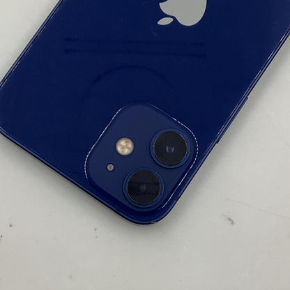 【全額返金保証】【最速発送】Apple iPhone iPhone 12 mini 128GB ブルー au 白ロム 動作確認済 75%