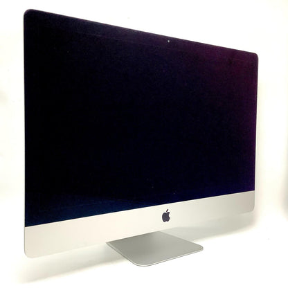 【全額返金保証】【最速発送】Apple iMac 27インチ 3.2GHz クアッドコア Intel Core i5 8GB HDD 1TB シルバー 動作確認済