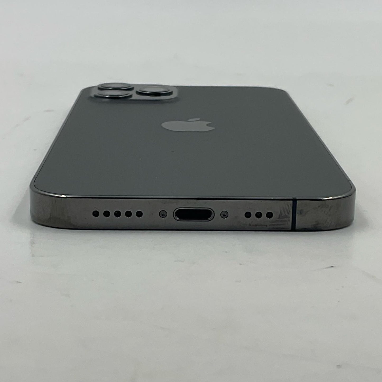 【全額返金保証】【最速発送】Apple iPhone iPhone 12 Pro 128GB グラファイト docomo 白ロム 動作確認済 90%