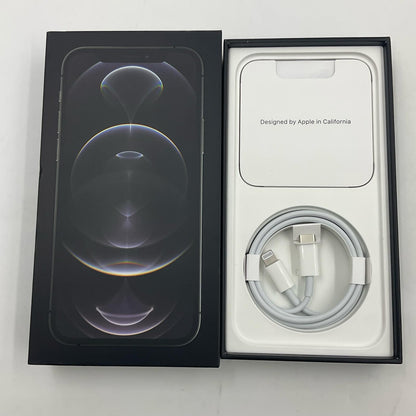 【全額返金保証】【最速発送】Apple iPhone iPhone 12 Pro 128GB グラファイト docomo 白ロム 動作確認済 90%